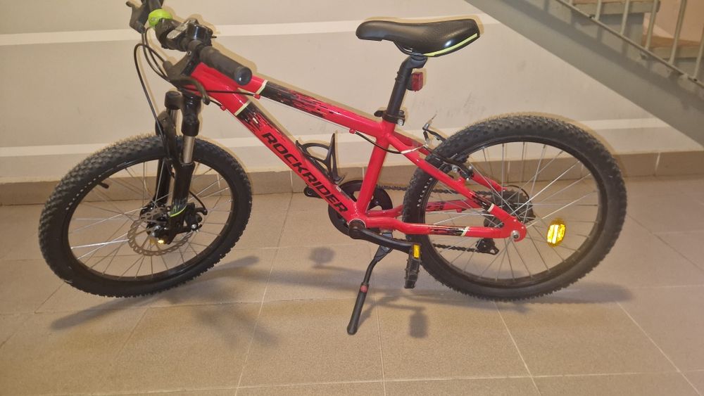 Rower BTWIN  Rockrider ST 900 20" – dziecięcy, 2 lata, stan idealny