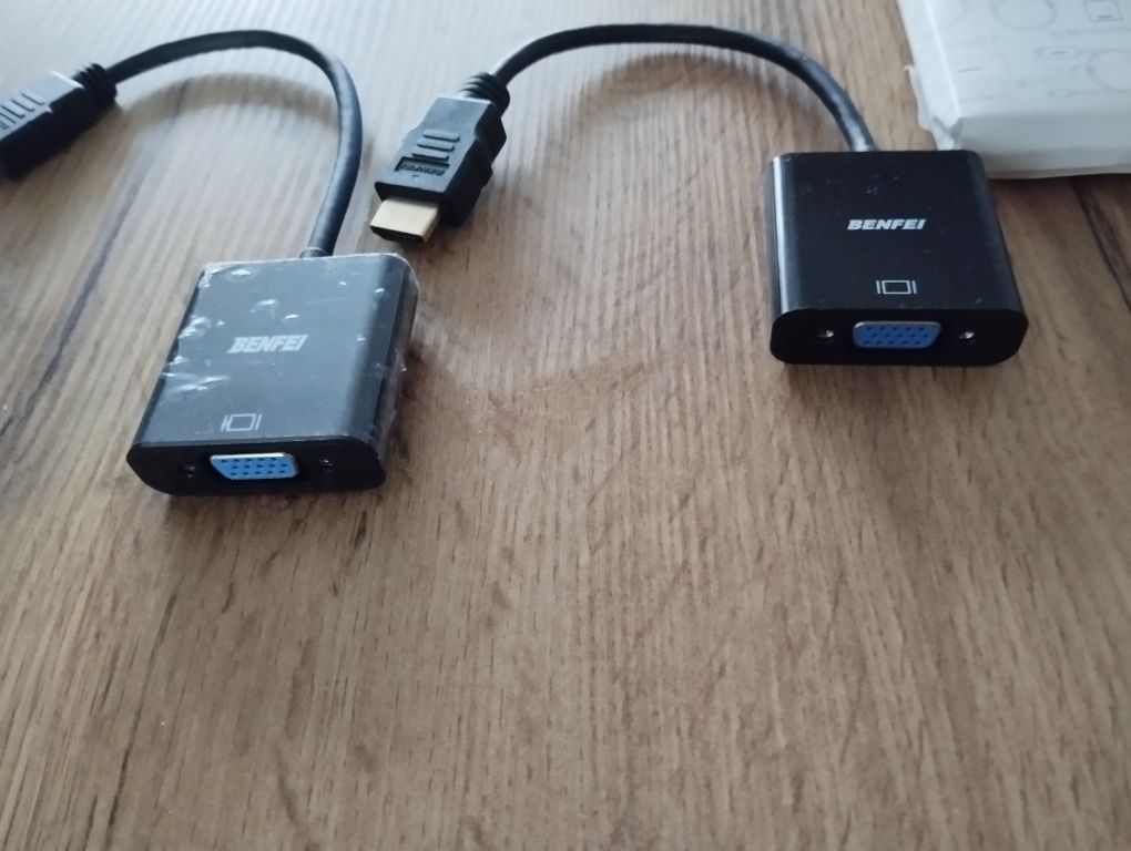 Przejściówka kabel VGA na HDMI
