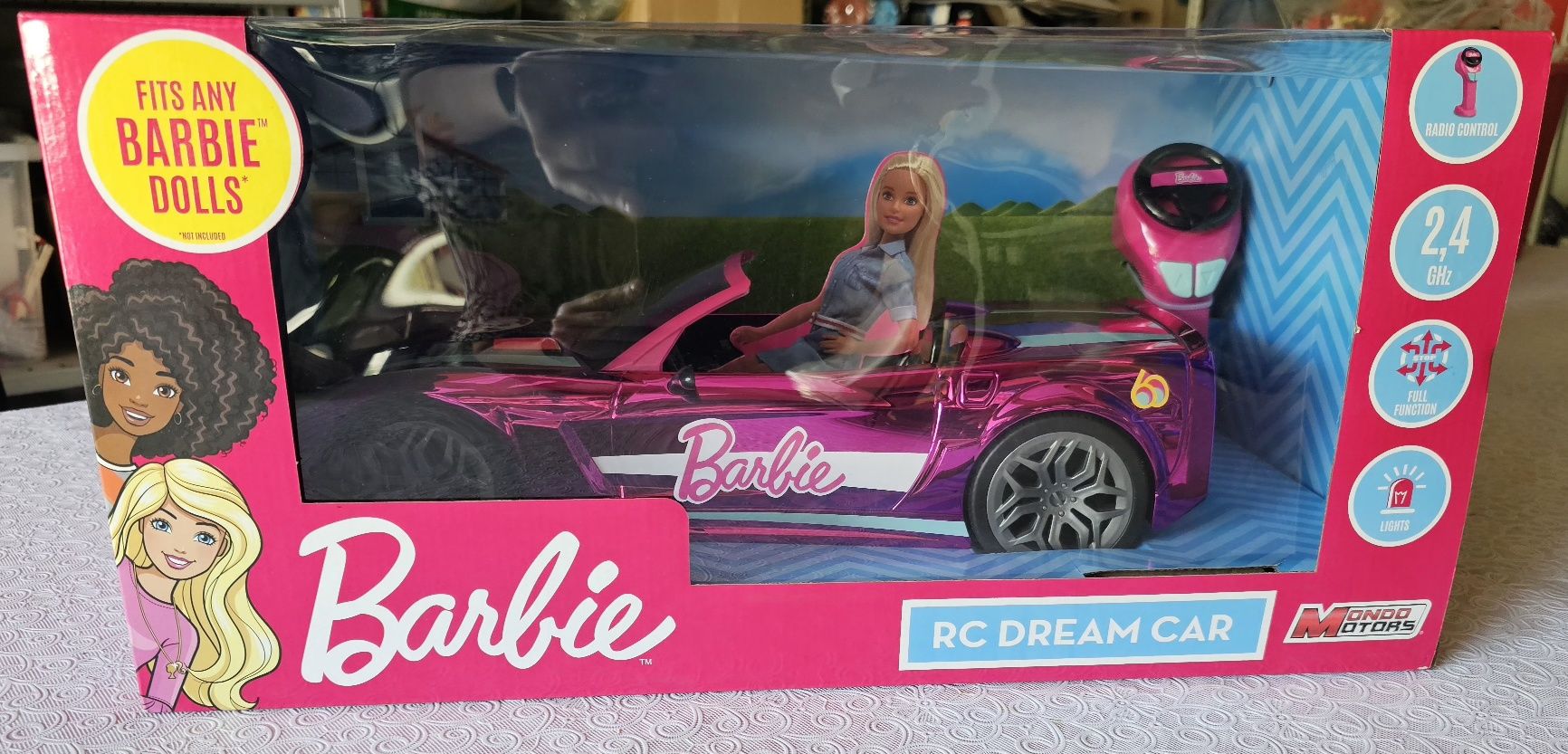 Barbie Dream Car HP 63619
Samochód zdalnie sterowany HAPP