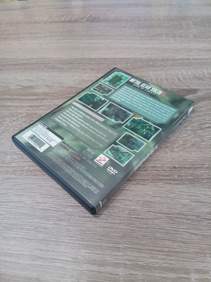 Gra PS2 Metal Gear Solid 2 Sons of Liberty #MD5