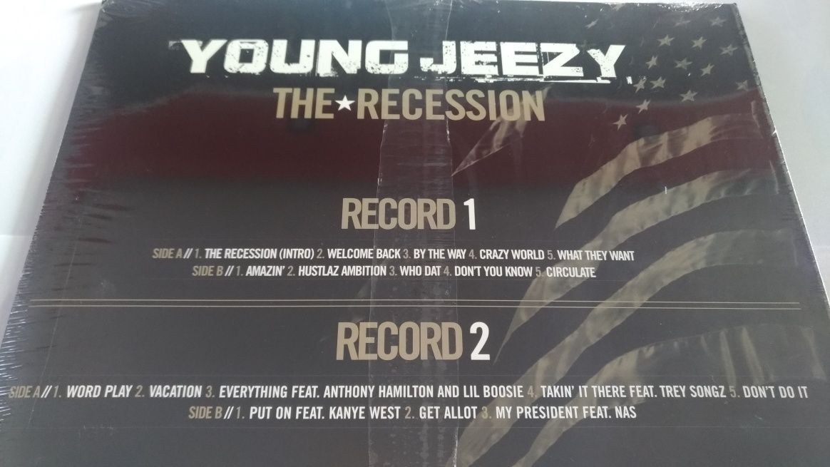 Young Jeezy The Recession LP/Winyl RARYTAS