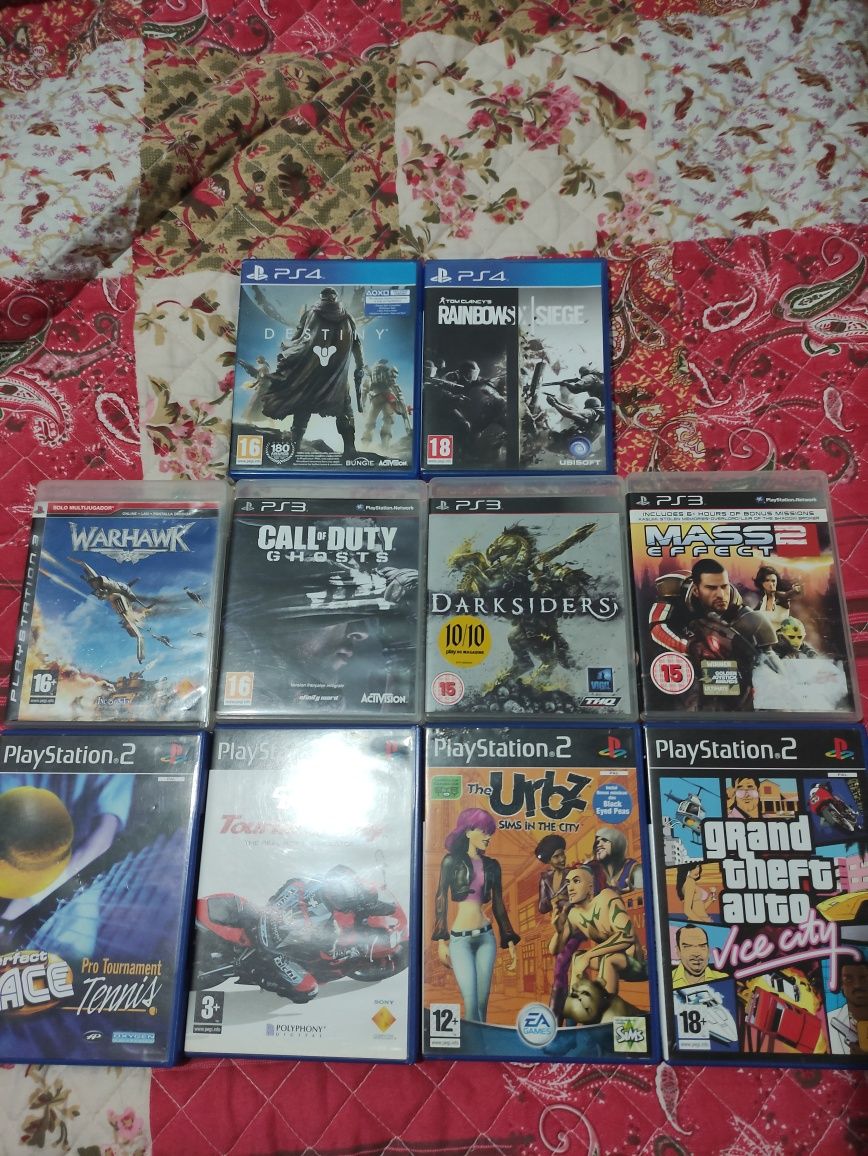 Jogos PS2/PS3/PS4