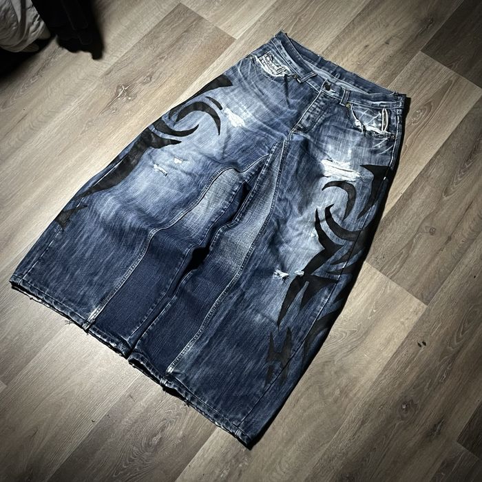 jaded london type jeans opium archive sk8 y2k baggy джинси balenciaga