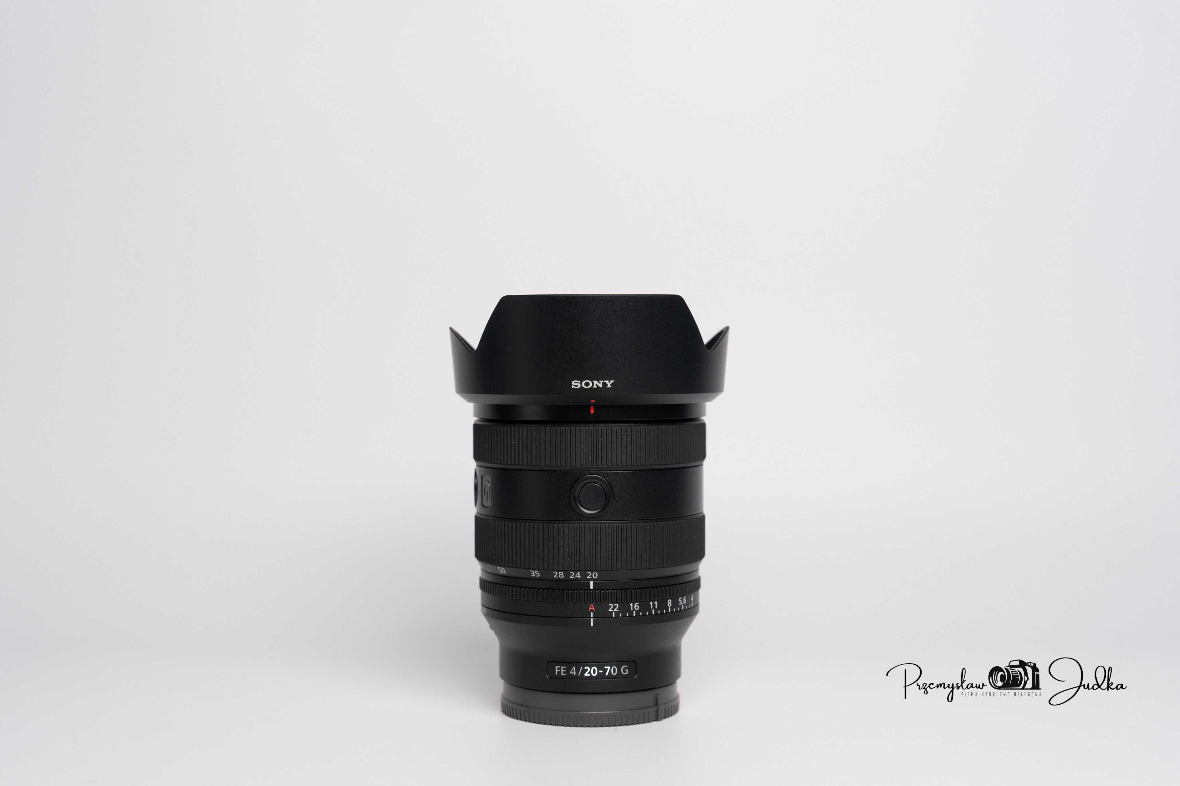 Sony FE 20-70 mm f/4 SEL2070G 20-70/4 igła | komplet | faktura