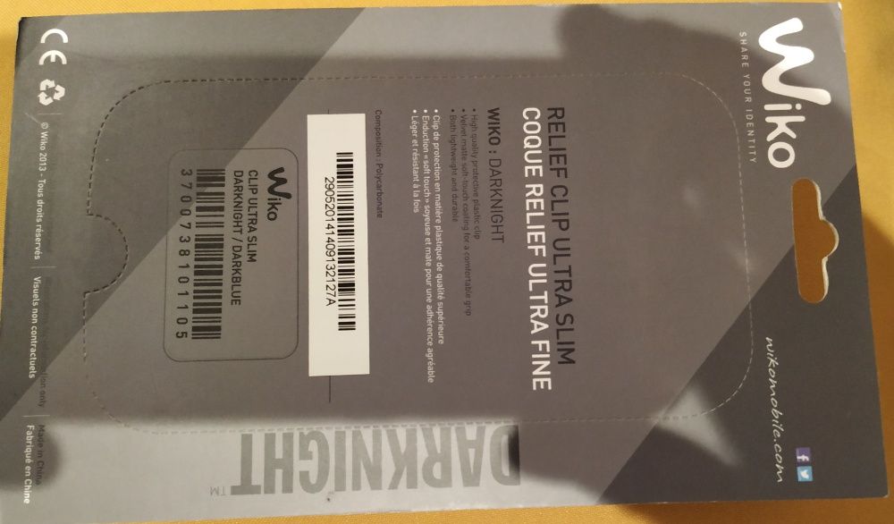 Capa rígida Wiko Darknight