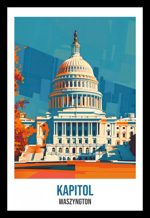 Plakat 20x30cm Kapitol