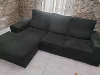 Vendo sofá   preto
