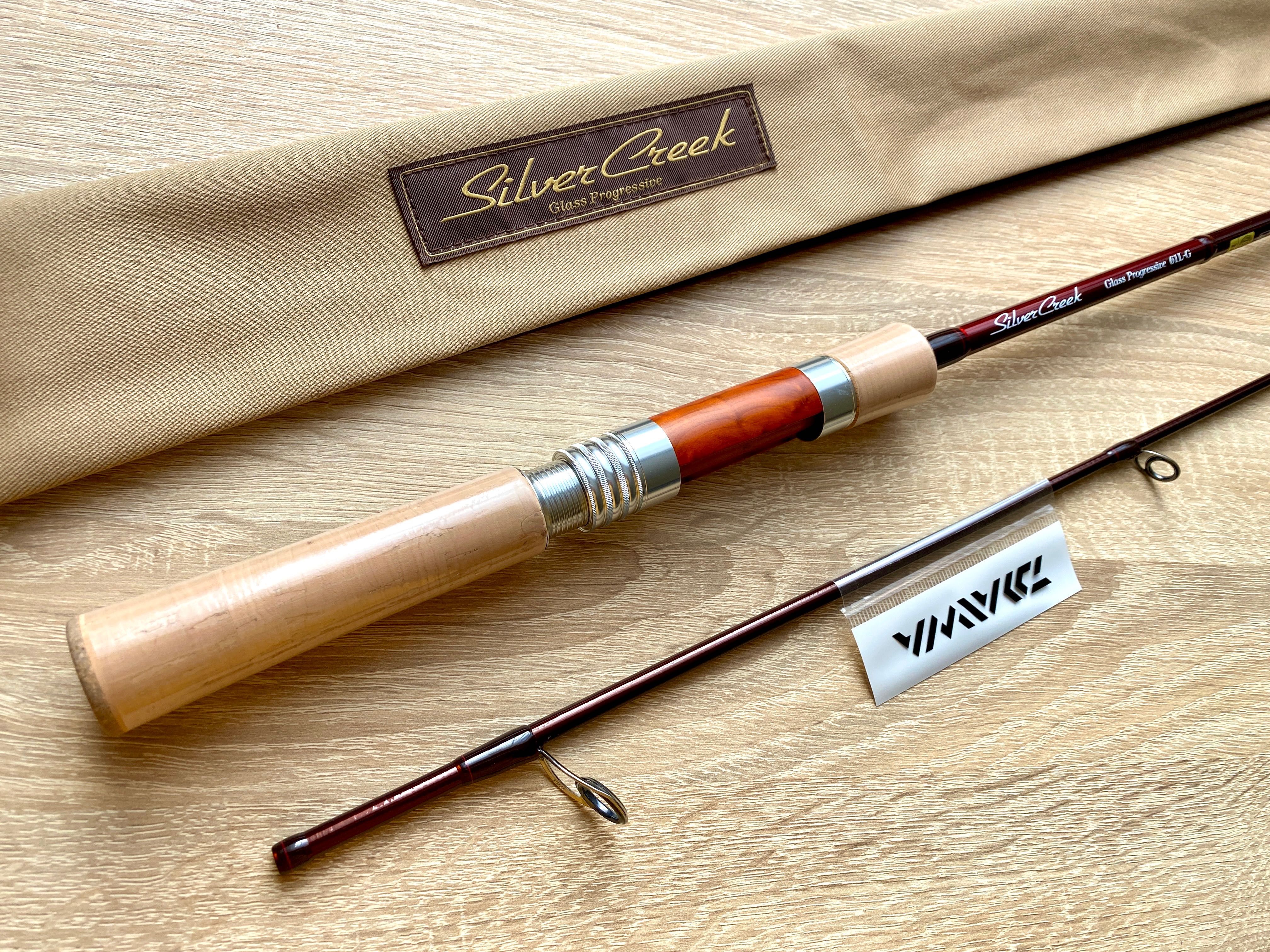 NEW спиннинги DAIWA Silver Creek Glass Progressive 61L-G голавльфорель