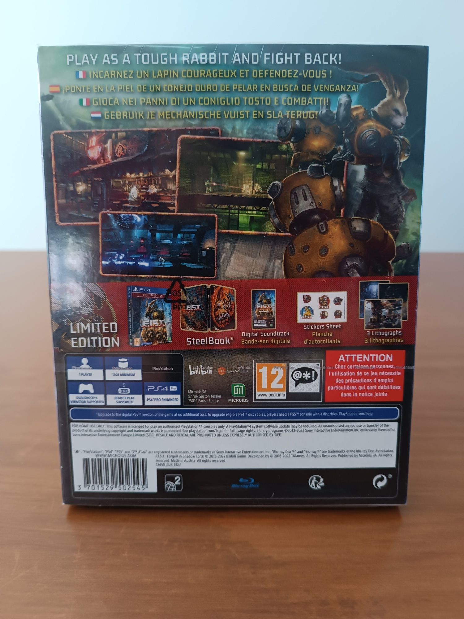F.I.S.T.: Forged In Shadow Torch [Limited Edition] (PS4) - Novo