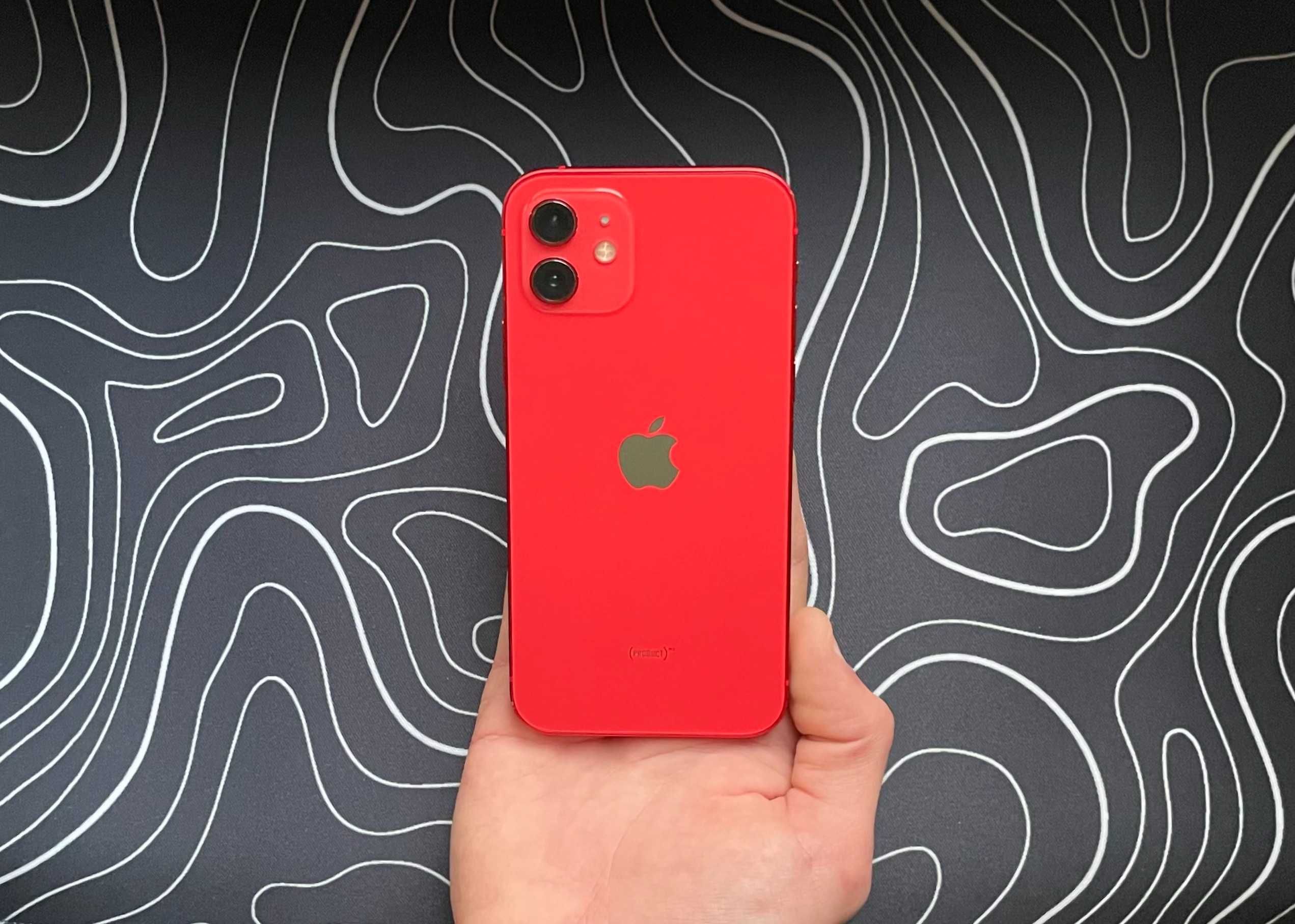Почти идеальный - iPhone 12 - 64 гб - 90% АКБ - NEVERLOCK - RED