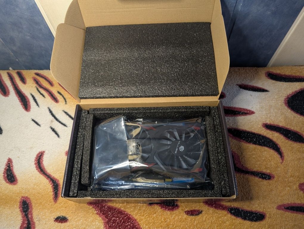 Відеокарта RX 580 8GB Mullse | Нова | 2 вентилятори | 3xDP + HDMI