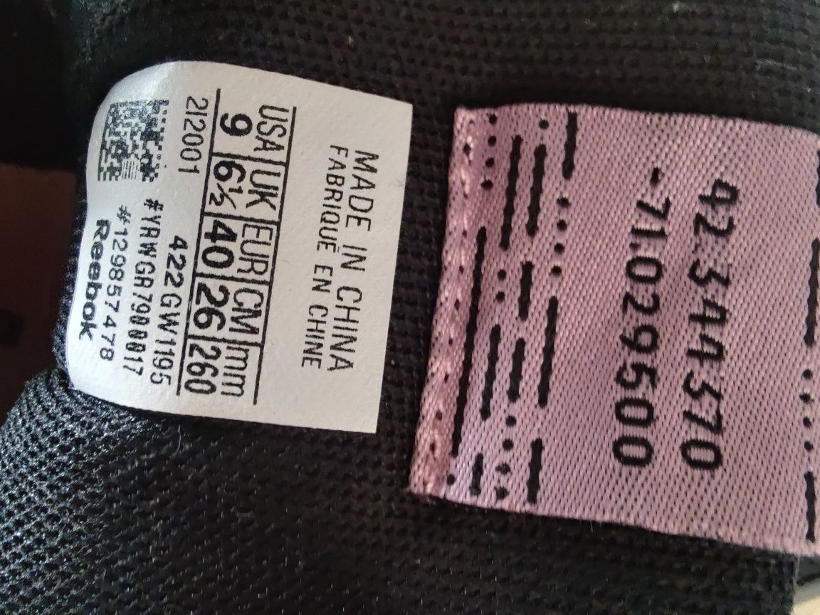 Reebok Ridgerider 6.0 rozmiar 40 czarno rozowe