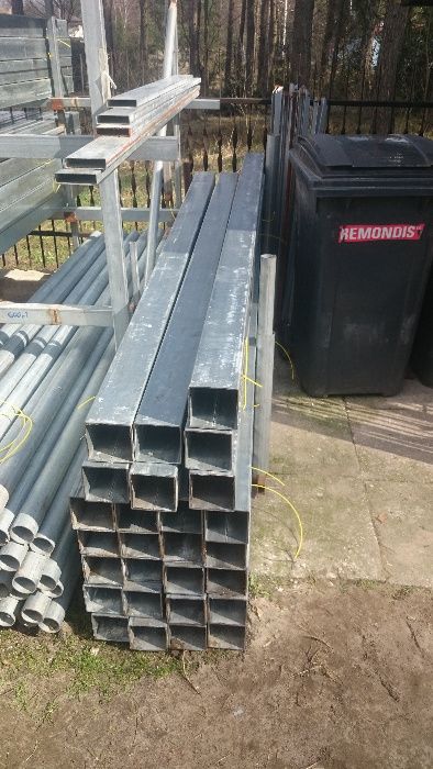 Profil 80x80x2 mm OCYNK słupek ogrodzeniowy profil bramowy dł 230cm