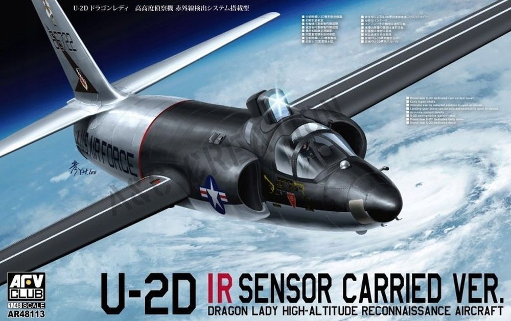 AFV Club 48113 Lockheed U-2D IR Sensor 1:48 model do sklejania