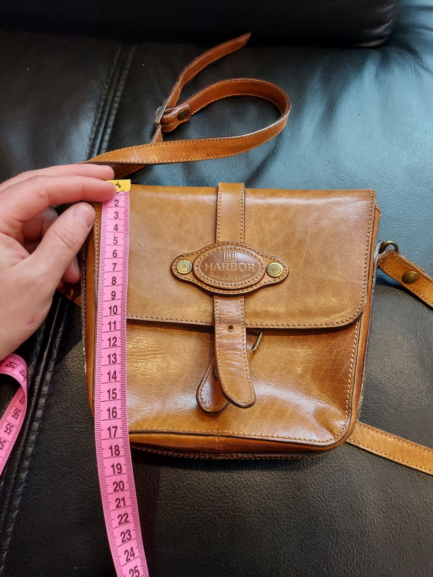 Жіноча  шкіряна сумочка Zara/ Harbor