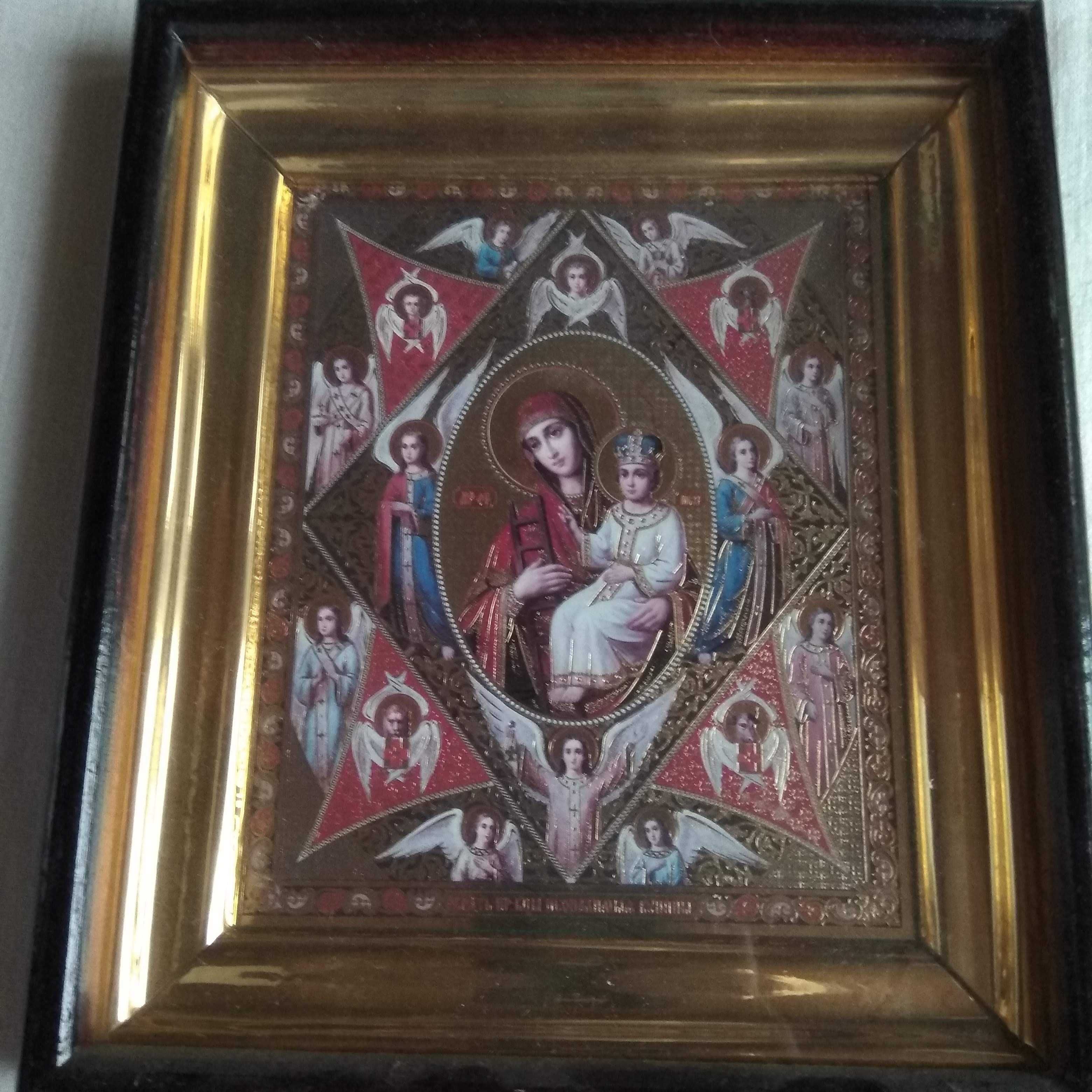 Ікона образ свят Богородиці Неопалима Купина 23х20х3см