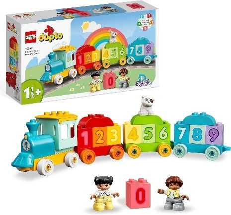 LEGO 10954 DUPLO Pociąg z cyferkami — nauka liczenia