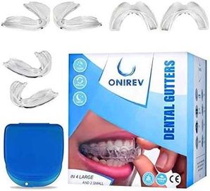 Onirev 6 ochraniaczy zębów przeciw bruksizmowi Zapobiegają bólom zębów