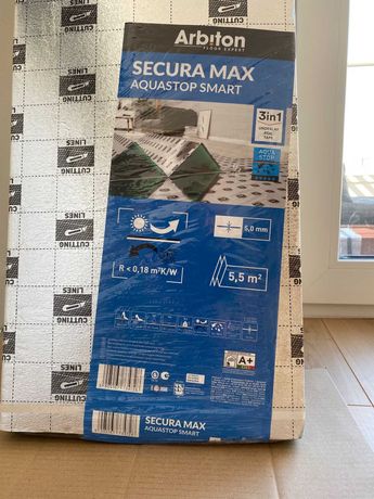 podkład pod panele lub deskę SECURA MAX aquastop smart
