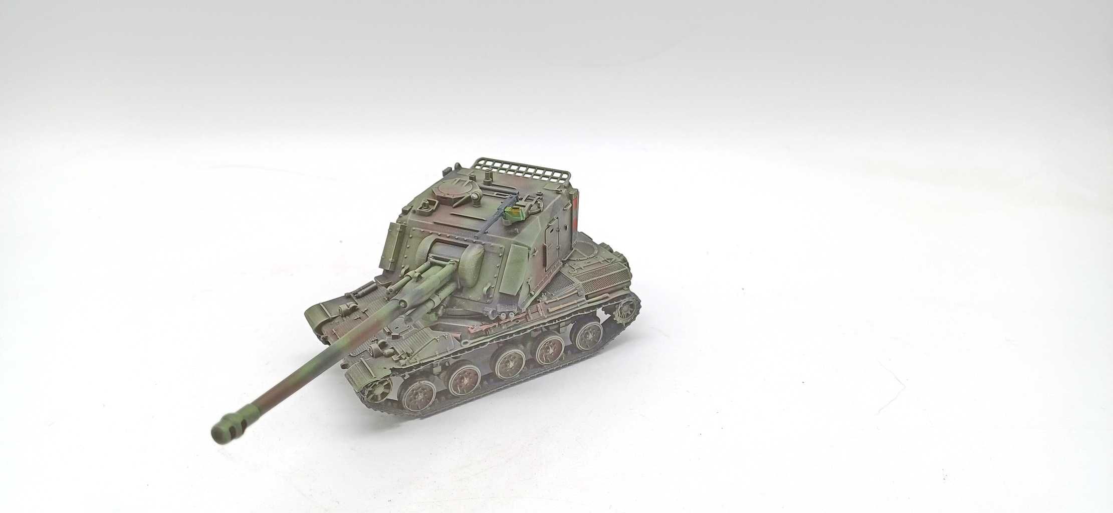 Model z druku 3D AuF1 Frech self-propelled artillery