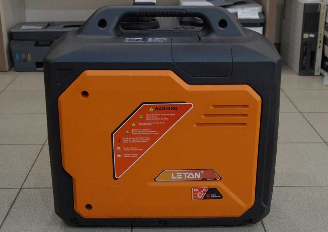 Бензиновый инверторный генератор Leton LT-3000IS 2.8 кВт TVOYO