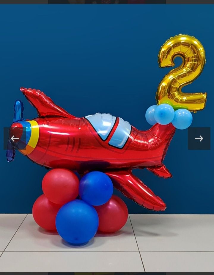 Фольгированные воздушные шарики на день рождения праздник шары свято