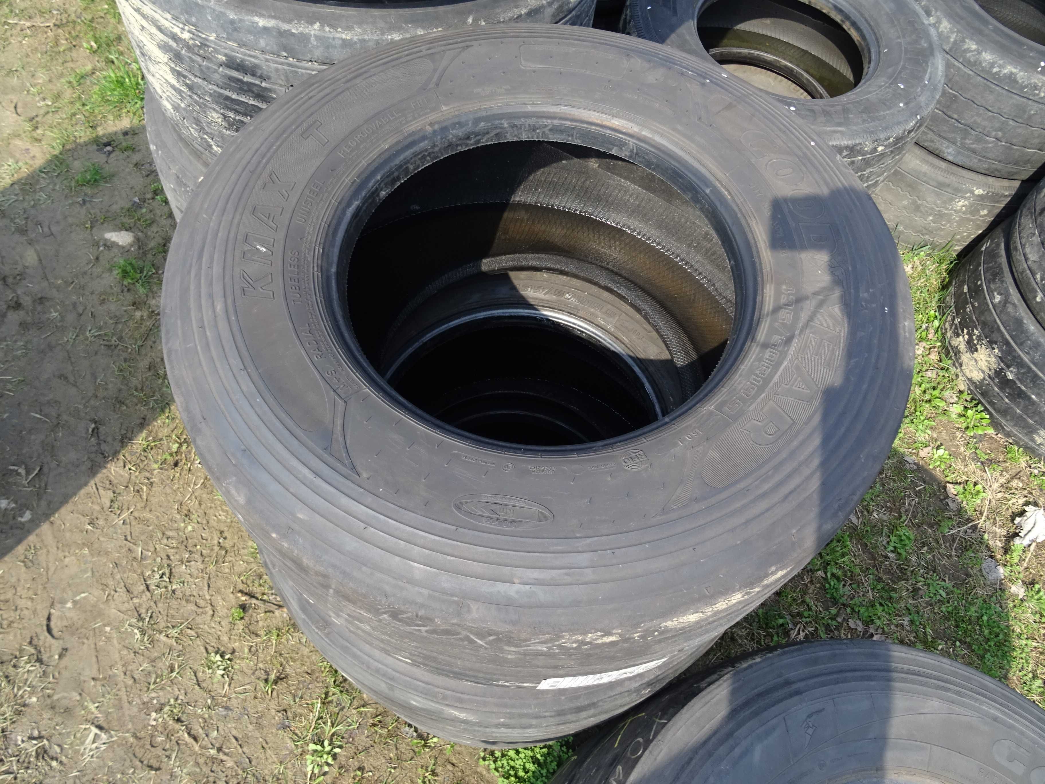 Opona 435/50R19.5 Goodyear ,Dunlop.  (350 netto/szt.)