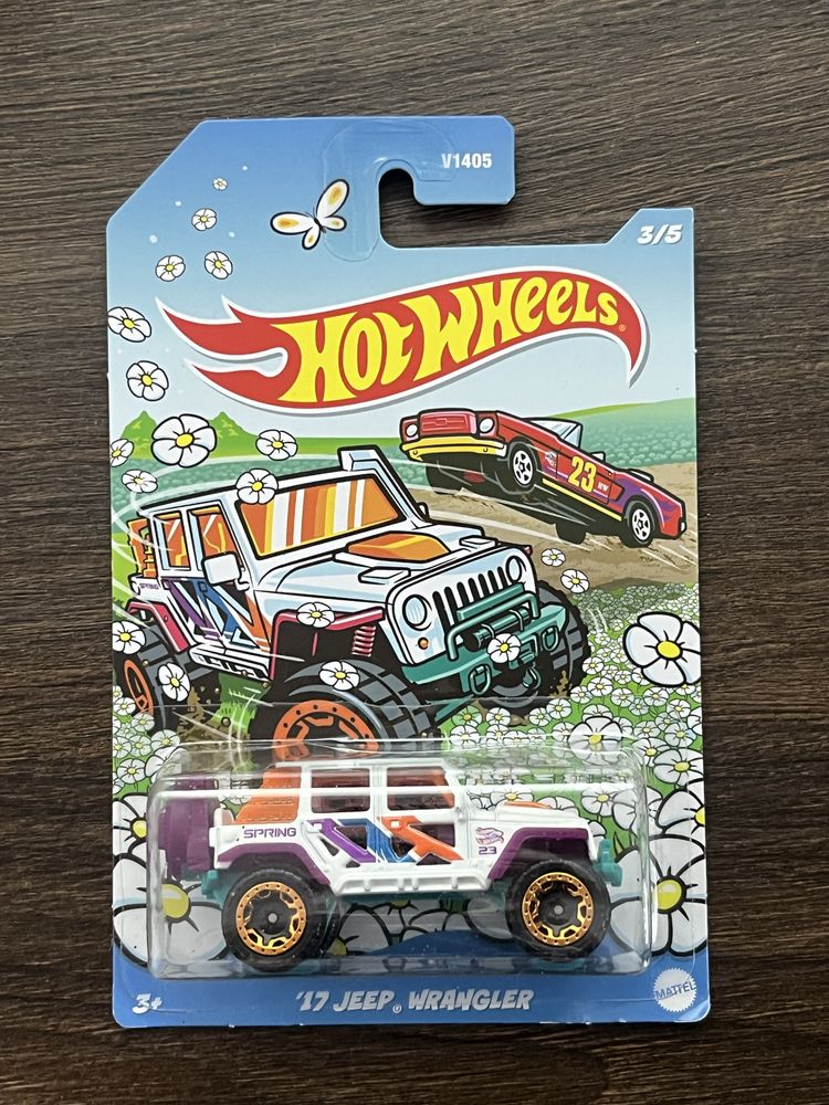 2023 Hot Wheels Spring Easter Cars Kompletny zestaw 5 VHTF