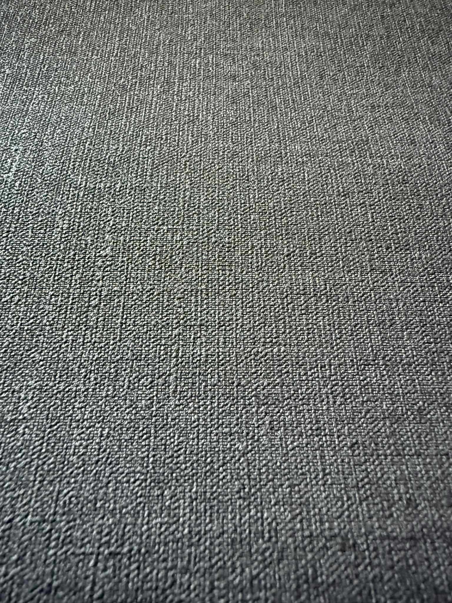 Elegancka czarna strukturalna tapeta