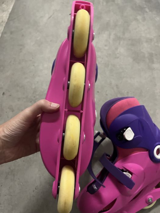 Patins de menina, em linha