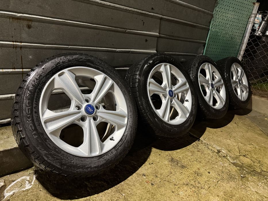Koła zimowe Ford 5x108 Kuga 215/55/17 galaxy s-max alufelgi z oponami