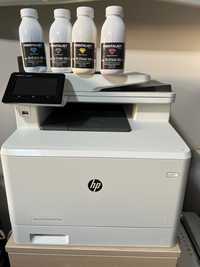 Лазерний принтер HP Color LJ Pro MFP M479fdn + запас тонерів. Ідеал.