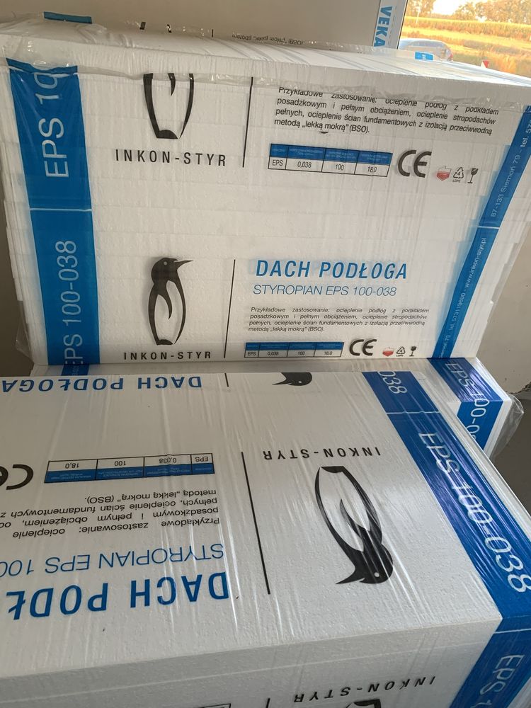Styropian 50mm dach podłoga 038