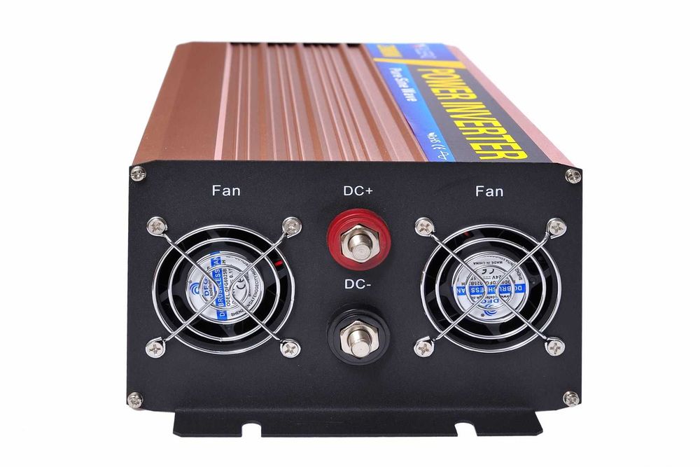 Инвертор 2000/1000W 12/220v ЧИСТЫЙ СИНУС БОЛЬШОЙ с зарядкой ИБП ДБЖ