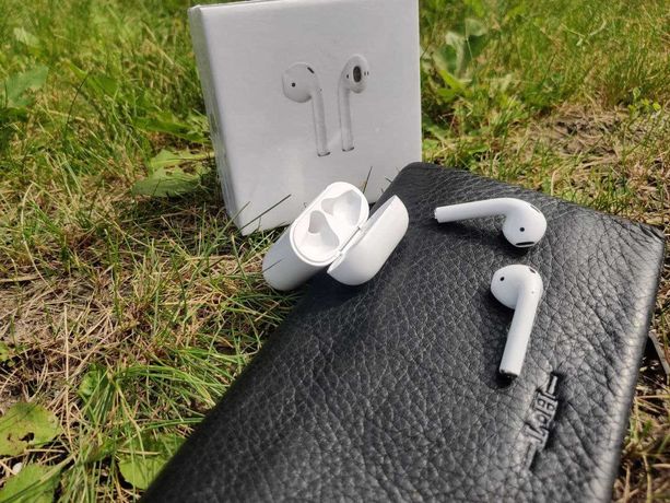 AirPods 2 LUX 1:1 оригинал, аирподс наушники беспроводные для iPhone