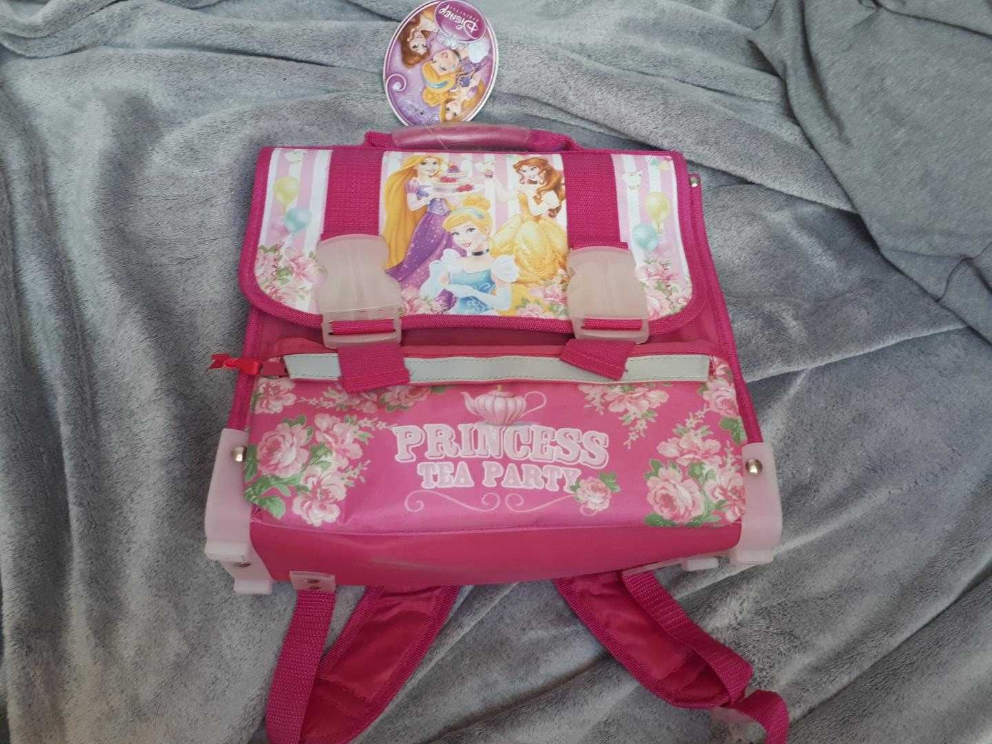 Nowy plecak, tornister - Disney Księżniczki + gratis piórnik i worek