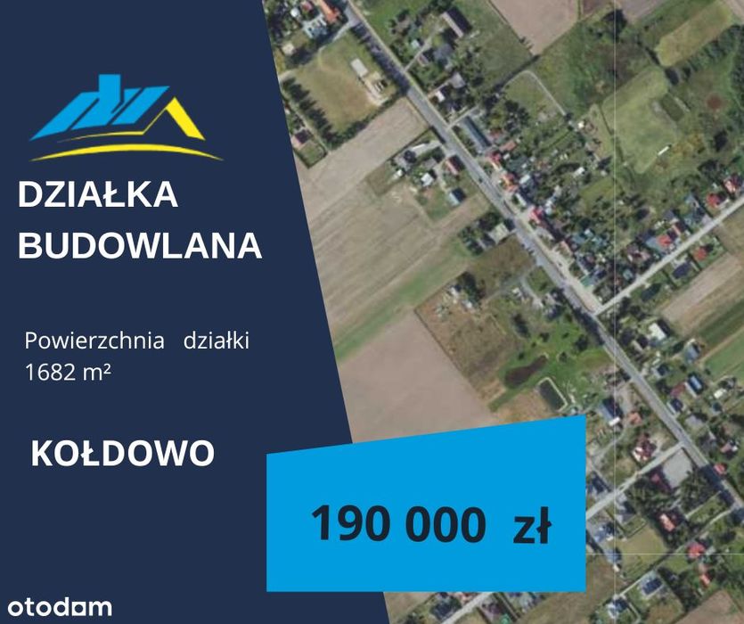 Działka 16 ar Kołdowo Człuchów