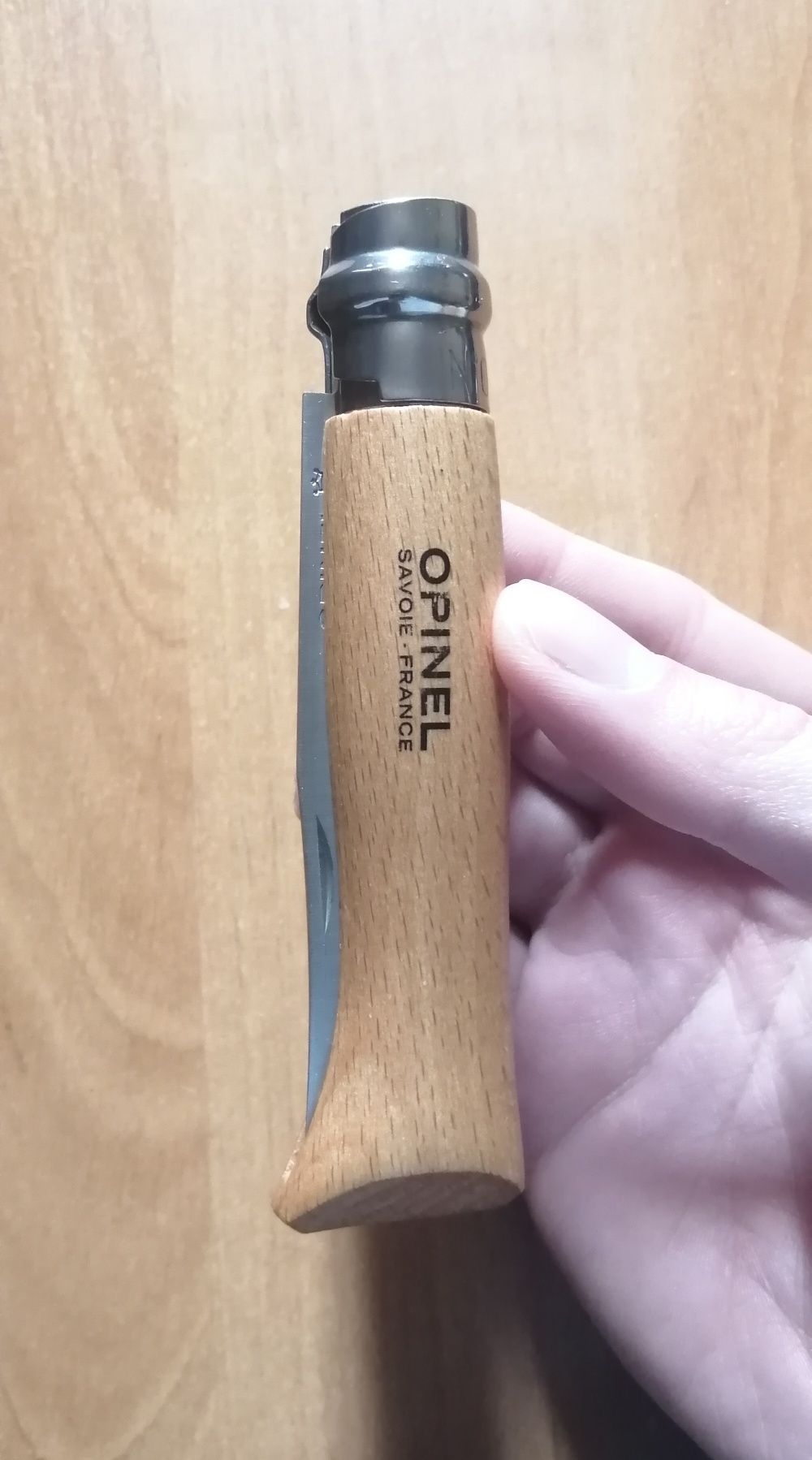 Новый коллекционный складной нож, ножик Opinel 8 VRI cо старым замком