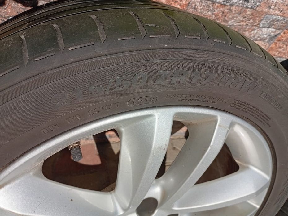 Диски  GM  7Jx17H2 ET41 комплект чотири штуки з резиною