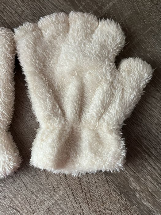 Рукавички котик,в кофейному відтінку