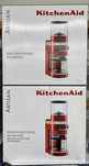 KitchenAid кавомолка кофемолка червона та карамель