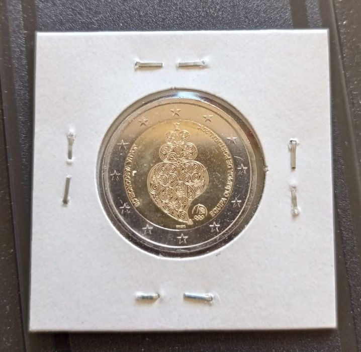 Moeda de 2€ do Coração de Viana
