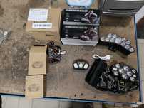 Lanternas de LED novas para utililizar na cabeça, a  bateria,