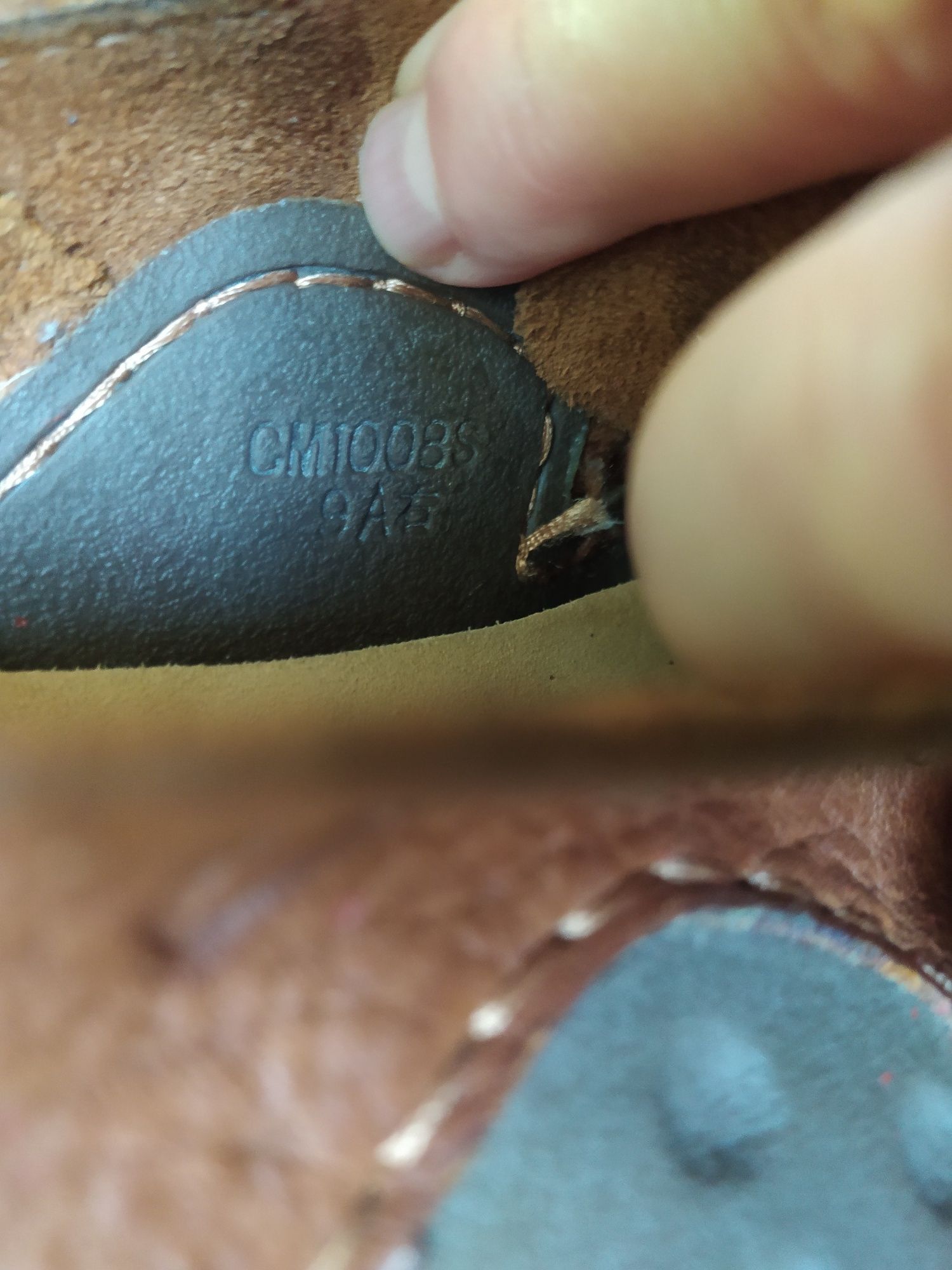 Кожаные мокасины Clarks 9G.