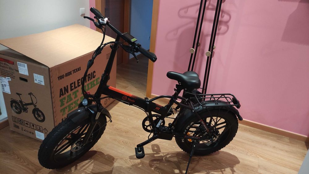 Bicicleta elétrica dobrável Youin Texas BK1200B
Youin Texas BK1200B