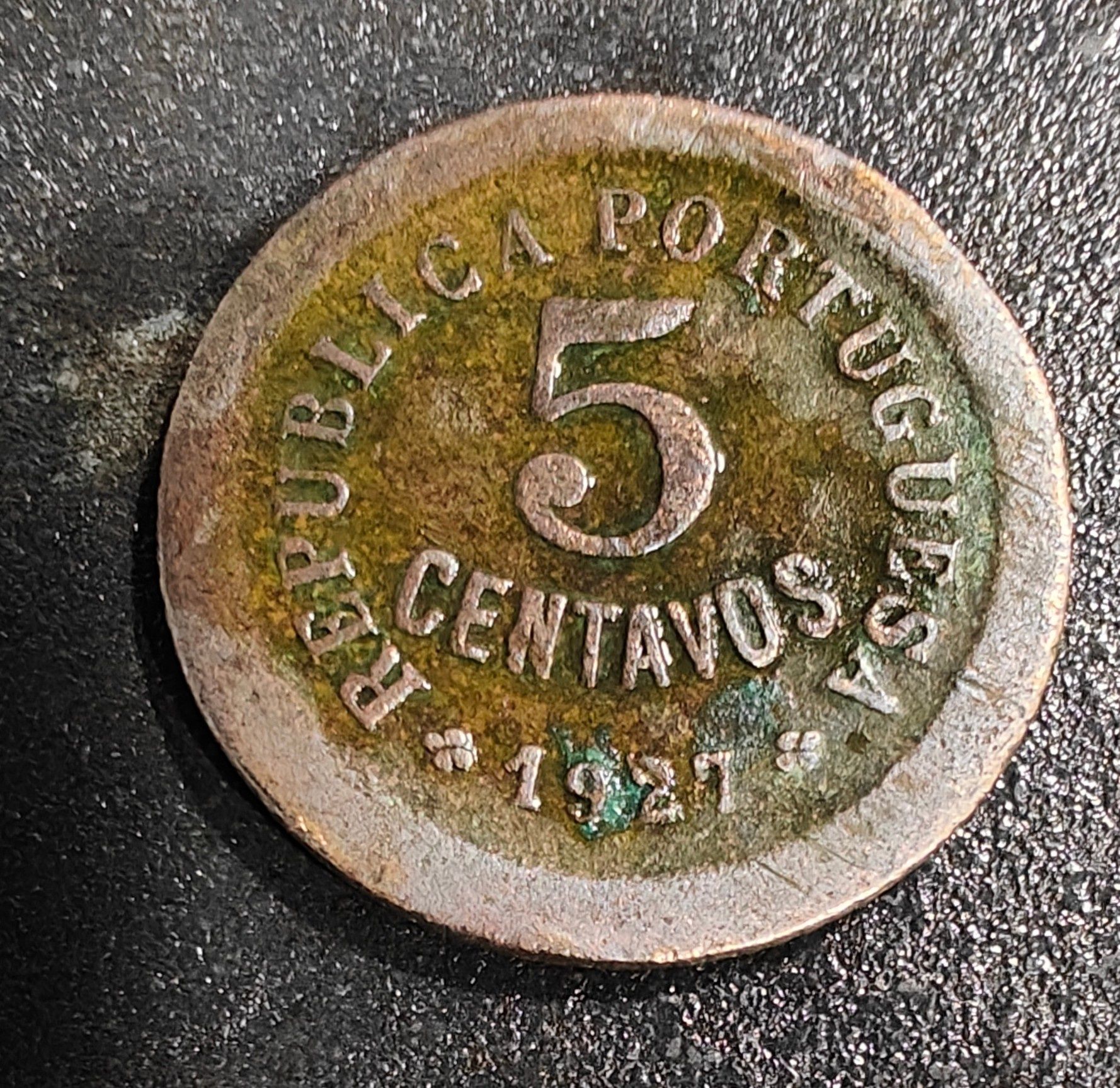 Moeda de coleção 5 centavos ano 1927 Aceito propostas