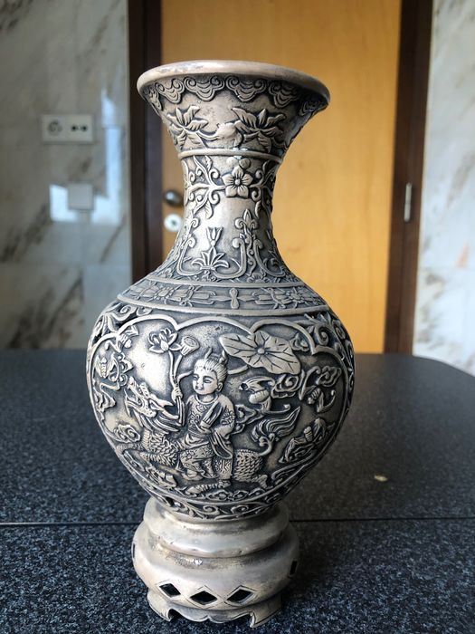Jarra Artesanato Oriental em Metal