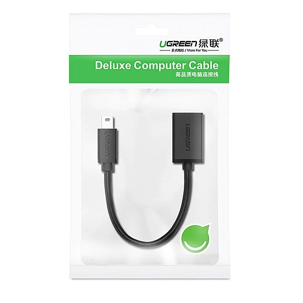Adapter Ugreen US249, 10383 mini USB-B (męski) / USB-A (żeński) OTG 10