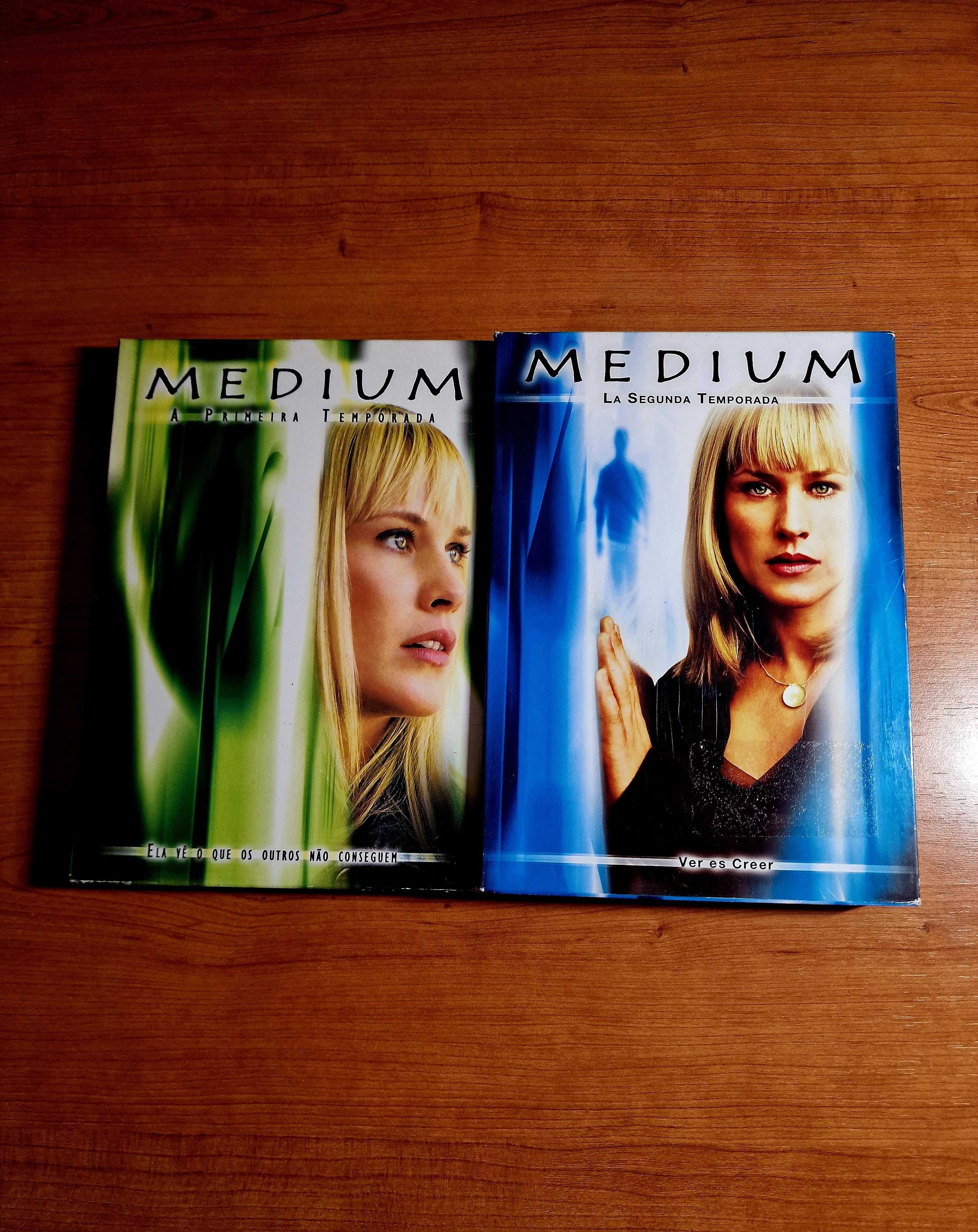 MEDIUM -Séries 1 e 2 (Patricia Arquette) 38Episódios/10dvds ELA VÊ...