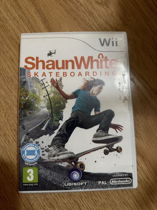 Jogo shaun white skateboarding wii